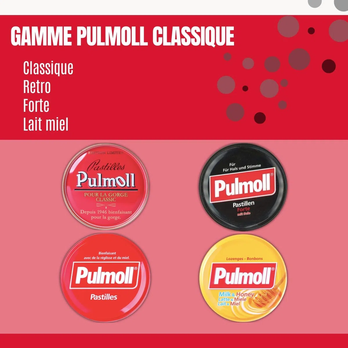 Contenitore Pulmoll x10 | Formato economico | Dal 1946 (Forte)