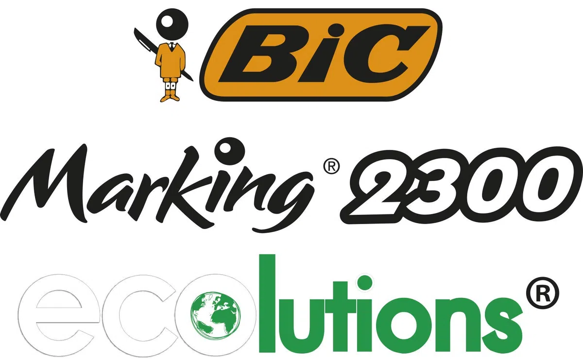 BIC Intensity, Marking 2300, Pennarelli Indelebili Neri ECOlutions, con il 51% di Materiali Riciclati, Punta Tonda Resistente, Cancelleria Casa e Ufficio, 36 Unità "esclusiva amazon"