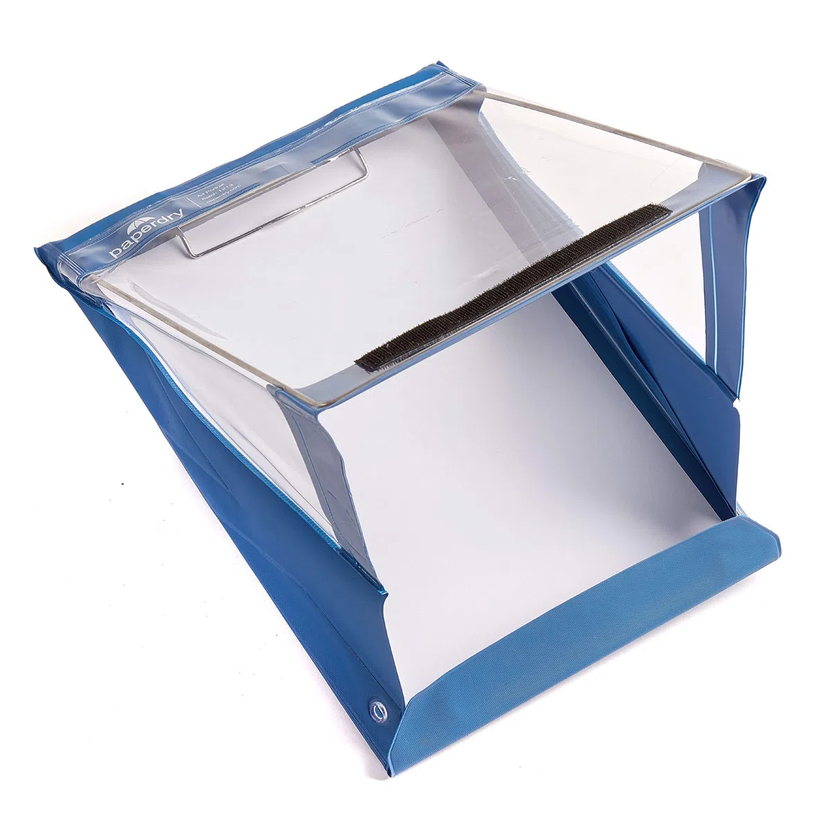 portablocco impermeabile - rivestimento con agente anti-freddo, PVC più spesso dimensione A4 ritratto - 18 mesi di garanzia - blu