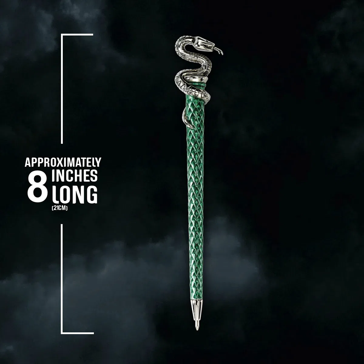 The Noble Collection Penna Serpeverde placcata argento