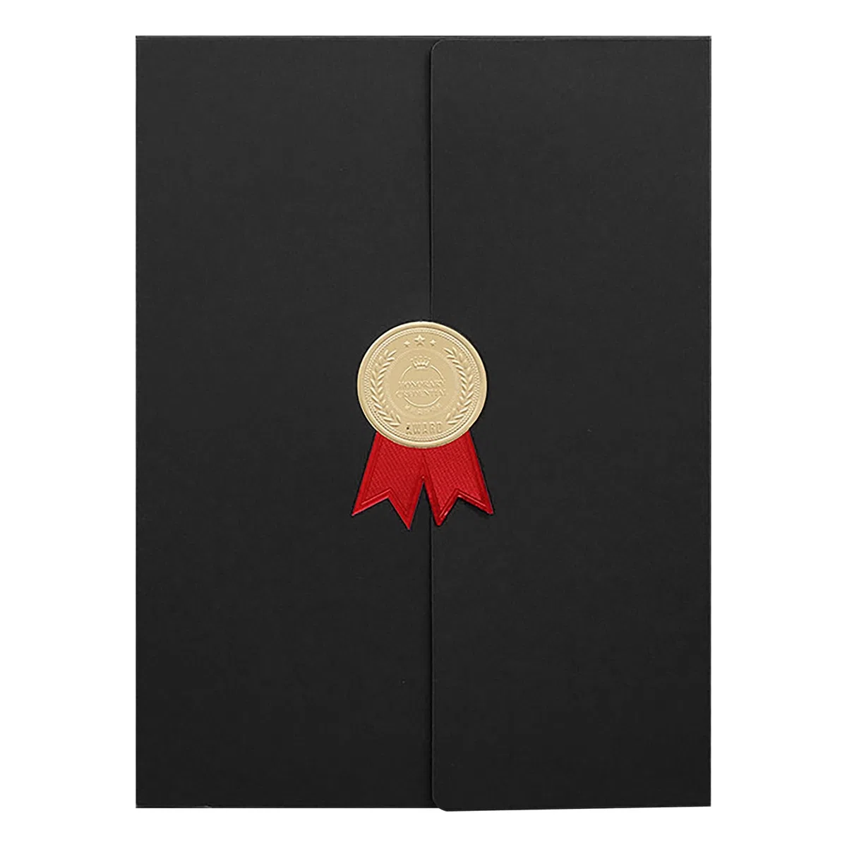 Set di 4 copertine di laurea A4 titolare del certificato con carte di laurea portacertificati per diplomi con lettera di nomina premio personalizzabile