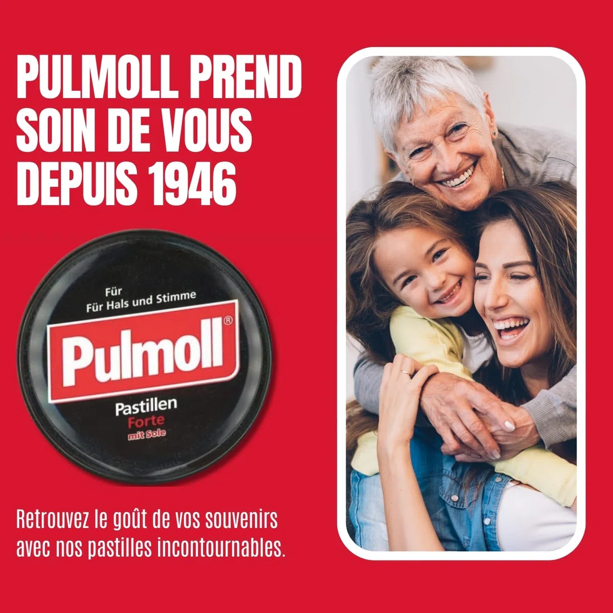 Contenitore Pulmoll x10 | Formato economico | Dal 1946 (Forte)