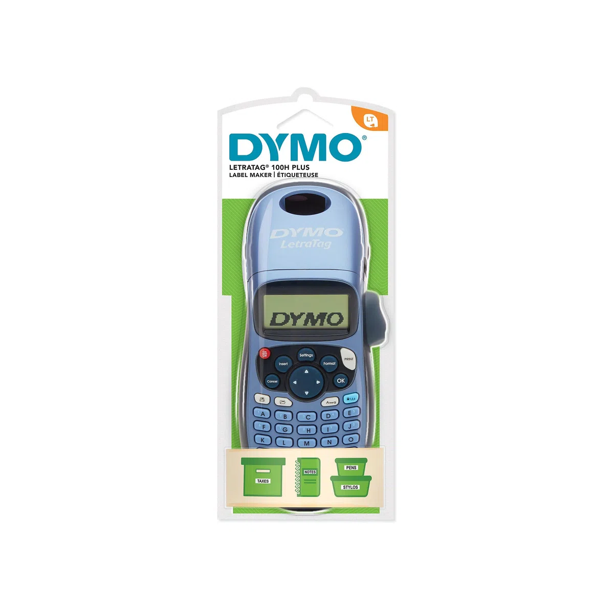 Dymo LetraTag LT-100H Plus Etichettatrice Portatili, Tastiera ABC