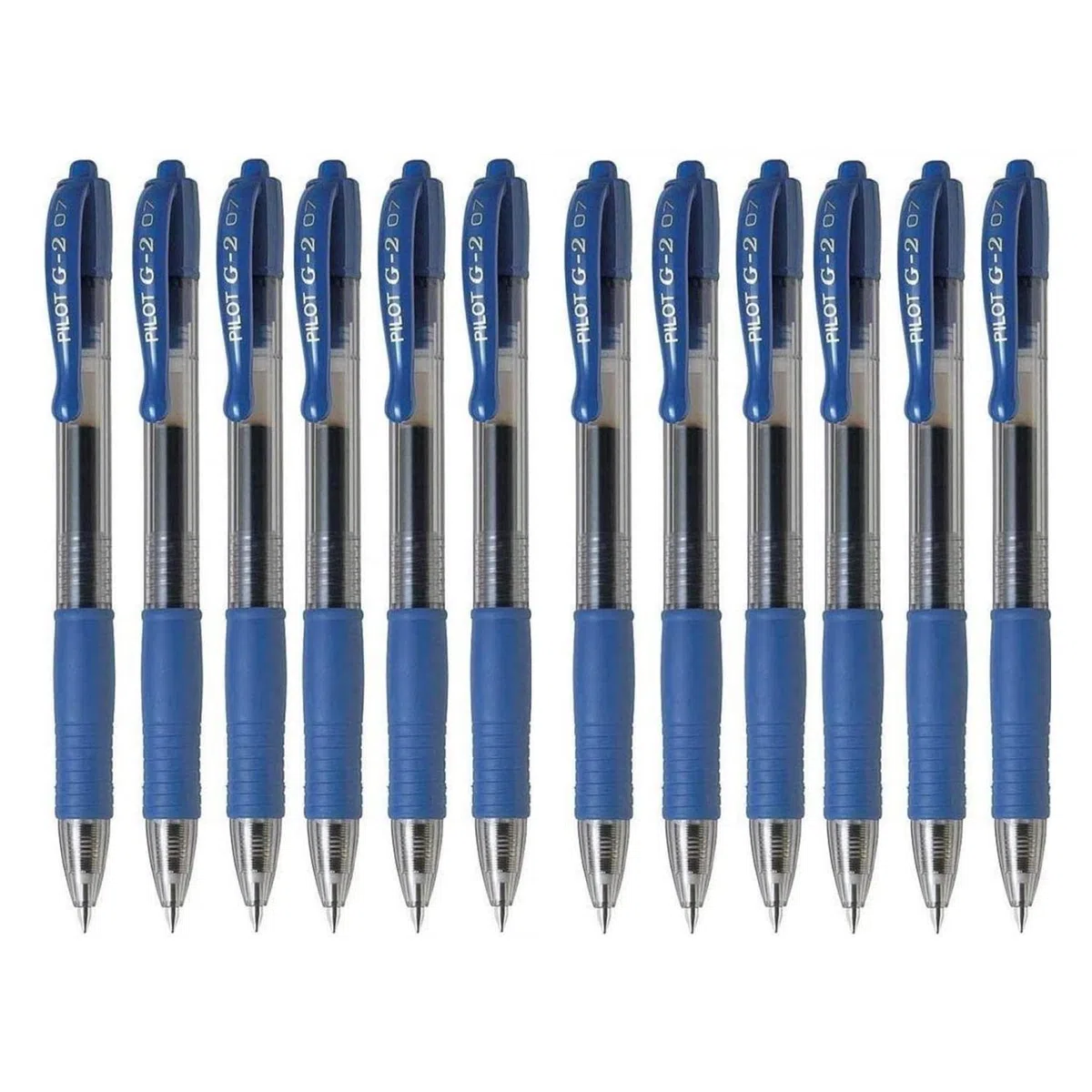 Pilot BL-G2-7 Penna a sfera, 12 pezzi, Blu