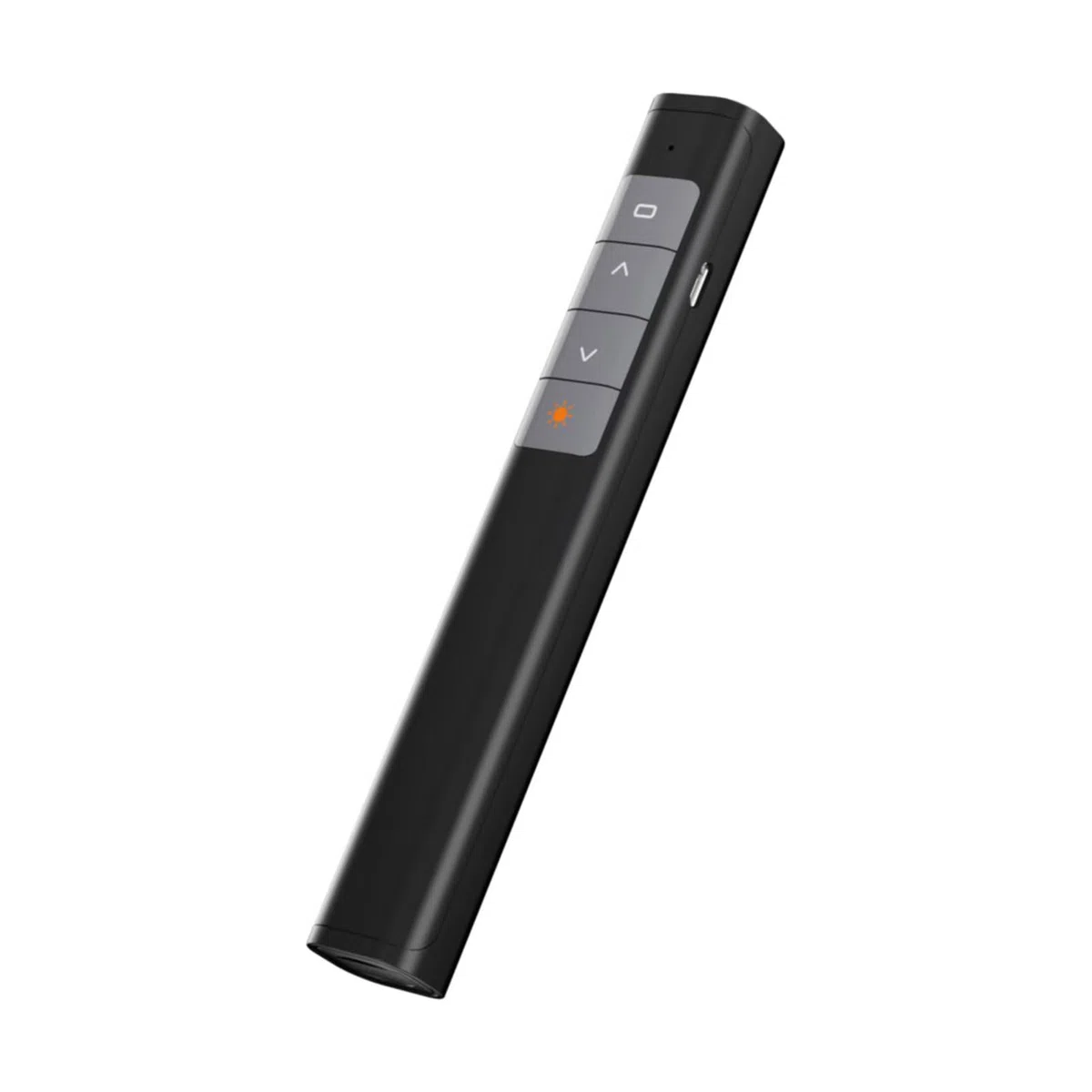 Domary Telecomando Wireless per Presentazioni PowerPoint, Plug and Play, Puntatore a Raggio Rosso a 2,4 GHz, Raggio di Controllo di 30 M, Ricaricabile per PC e laptop.