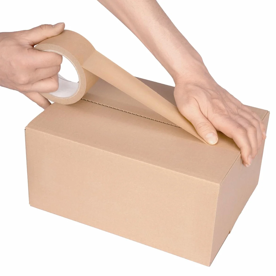 verpacking Scatole pieghevoli 320 x 250 x 120 mm KK 50 Marrone [Dimensione e quantità selezionabili] 1 onda medie scatole 50 pezzi