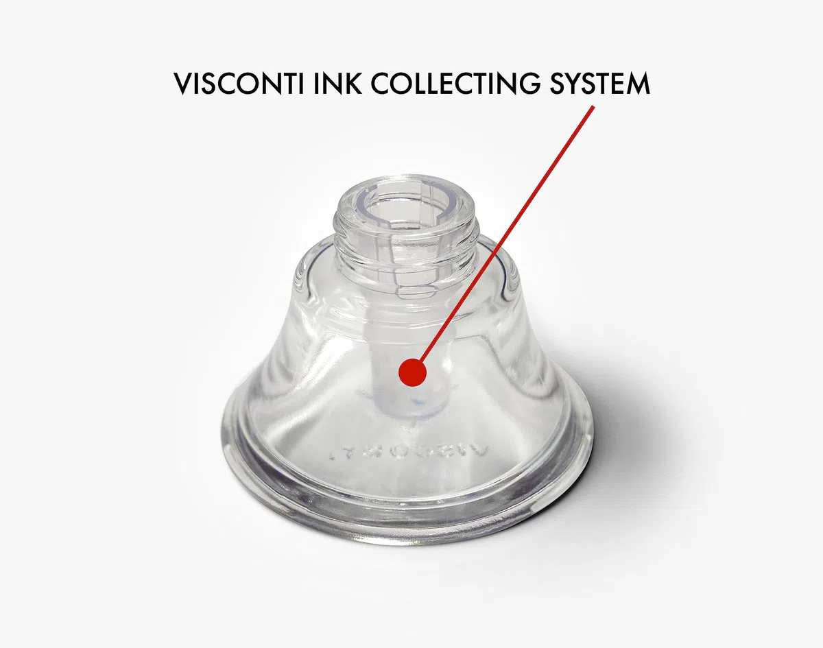 Calamaio in vetro Visconti Blu 50ml