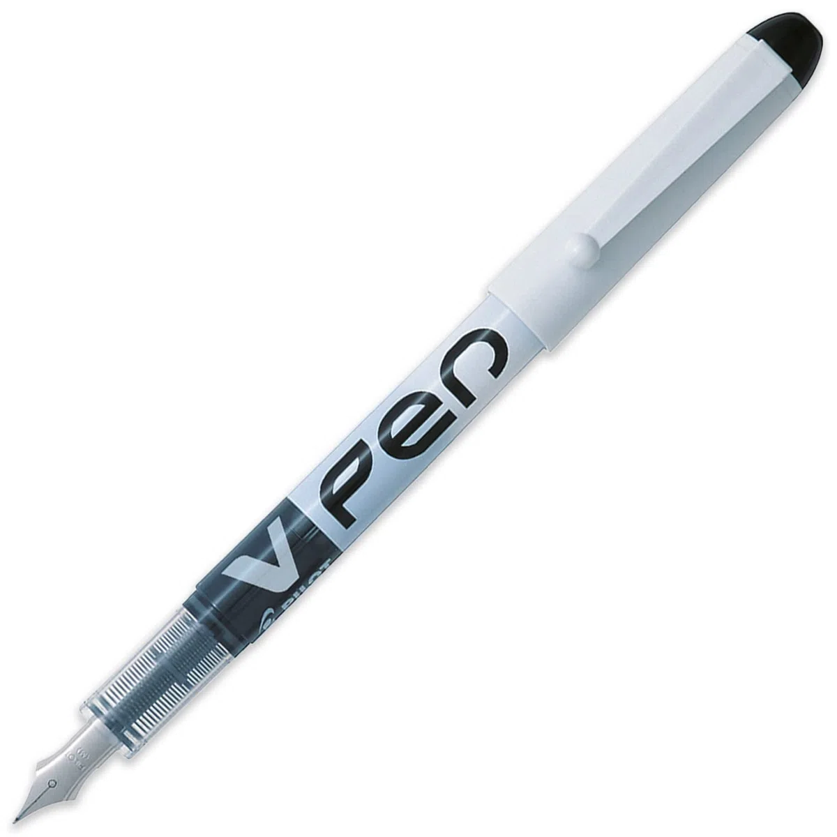 PILOT V PEN – Penna stilografica usa e getta cancellabile – Punta da 0,6 mm – Linea media – Confezione regalo in busta – Confezione da 5 – Nero, Blu, Rosso, Verde e Viola