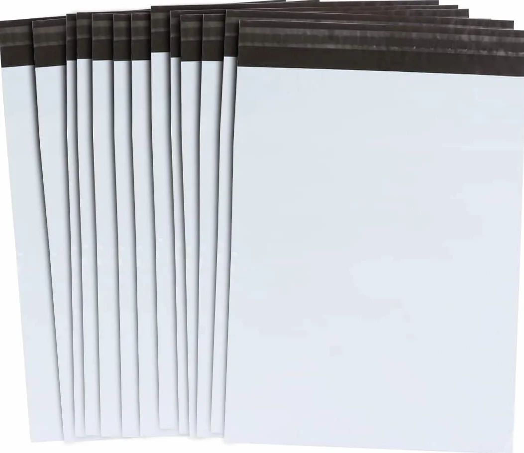 100 sacchetti postali autosigillanti in polietilene 12''x15.5'' (305x380mm) in plastica Buste assortite Spedizione postale