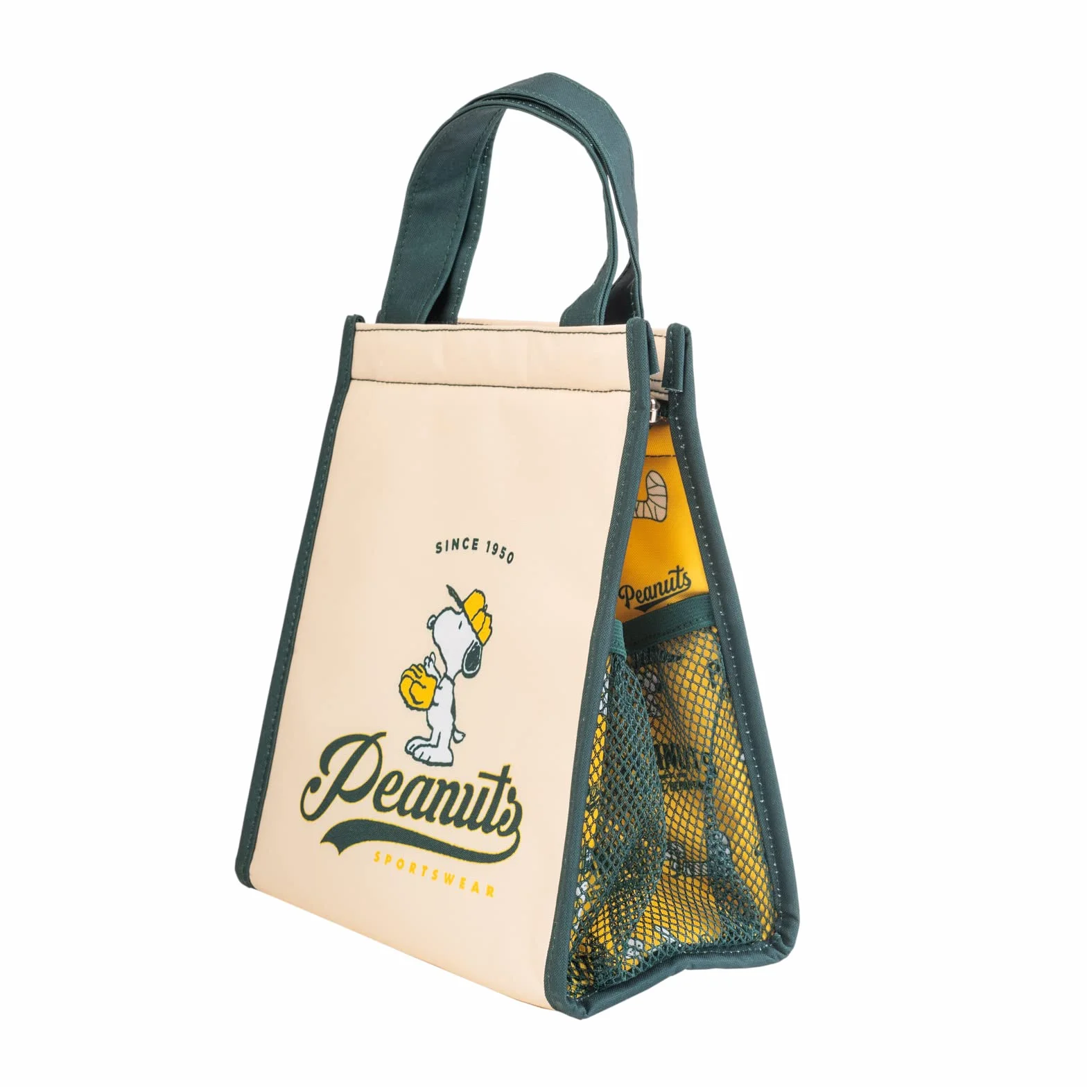 Grupo Erik: Borsa Termica + Bottiglia Snoopy - Pack con Borsa Termica per pranzo 6L, 20x13x23cm & Borraccia termica 260 ml, doppia parete in acciaio inox, Snoopy Peanuts Gadget