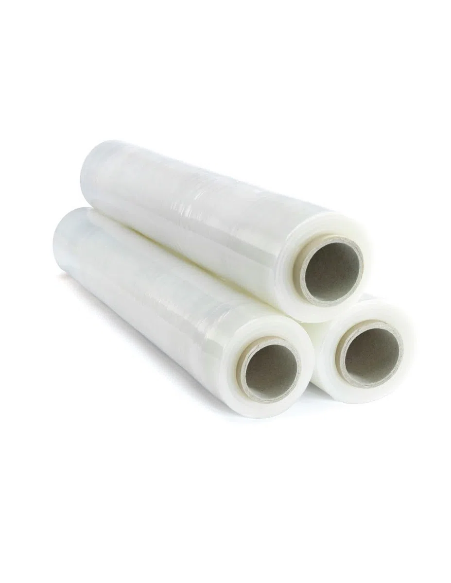 TEMPO DI SALDI Pellicola Estensibile Manuale 1 Rotolo Film Bianco Da 1,8 Kg Altezza 50 Cm