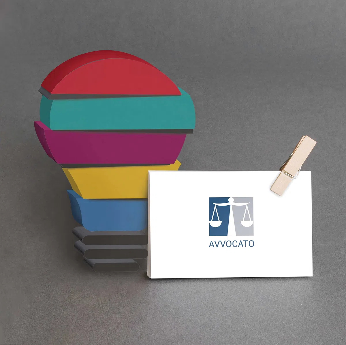 Biglietti da visita personalizzabili in cartoncino Premium, colori impeccabili, varie grafiche ideate per avvocati e studi legali, tiratura a scelta (Grafica 2)
