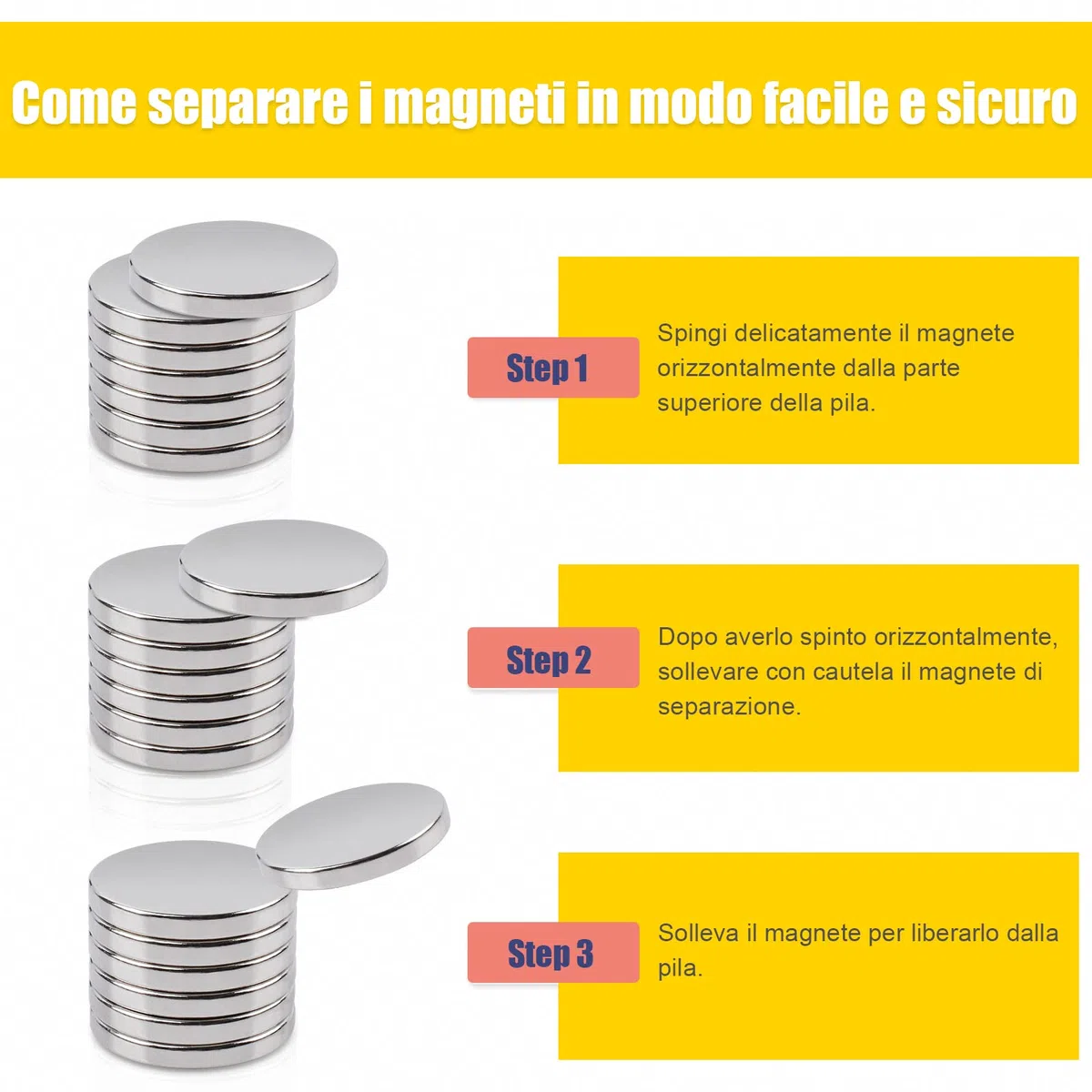 FPMYB 40pcs Magneti Neodimio Calamite Piccole Rotonde 15x2mm，Magneti al Neodimio Calamita Magneti Per Frigorifero e Cucina Lavagne Bianche Ufficio