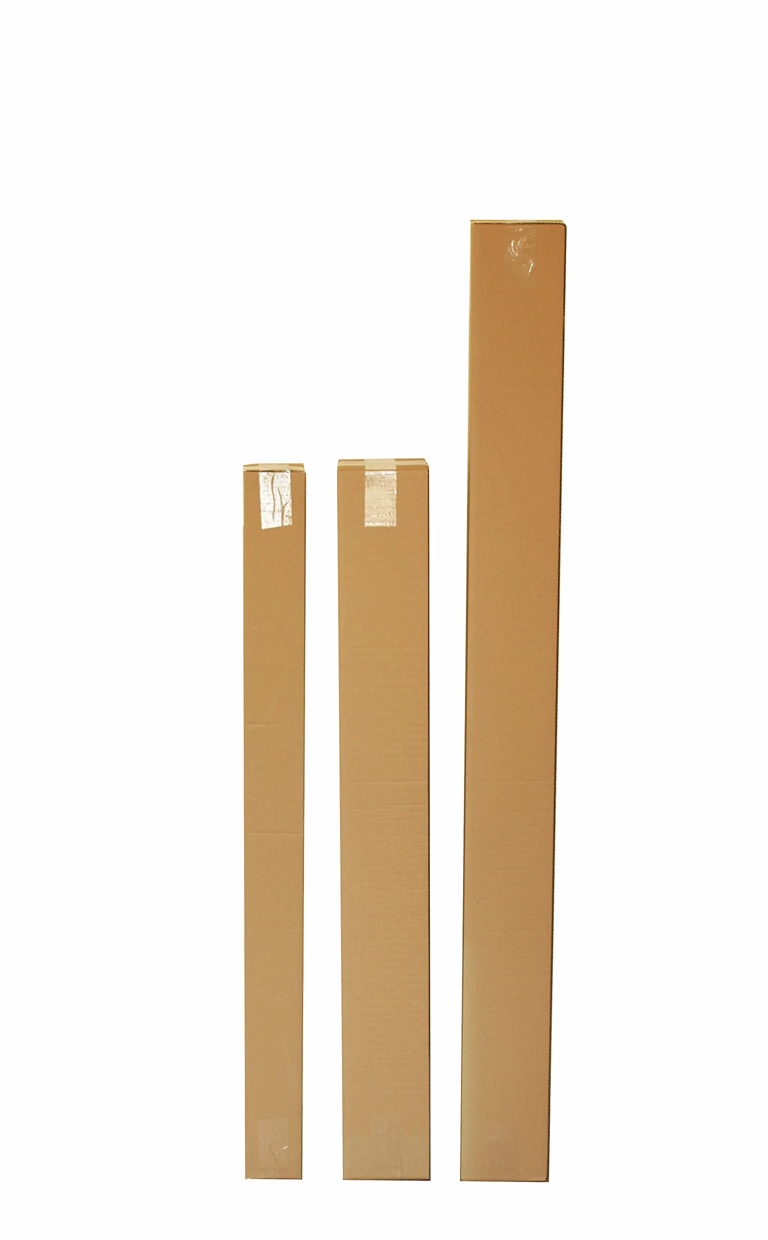 HaGa® Scatola di cartone pieghevole per spedizione, materiale da imballaggio, 30 x 30 x 120 cm, 5 pezzi