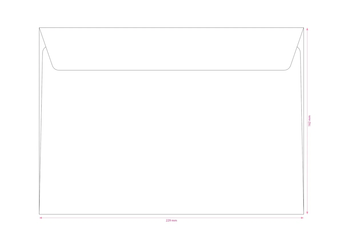 GPV Busta, C5, 162 x 229 mm, Confenzione da 500, Bianco