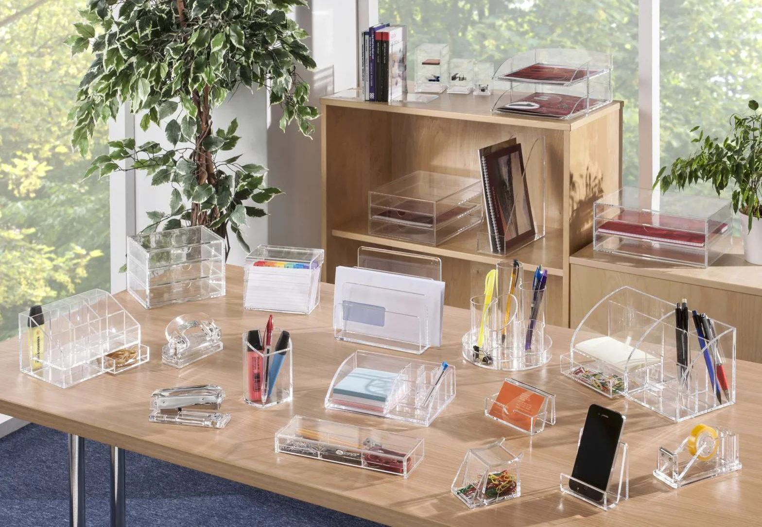 Osco A3276 - Organizador con 3 cajones, acrílico
