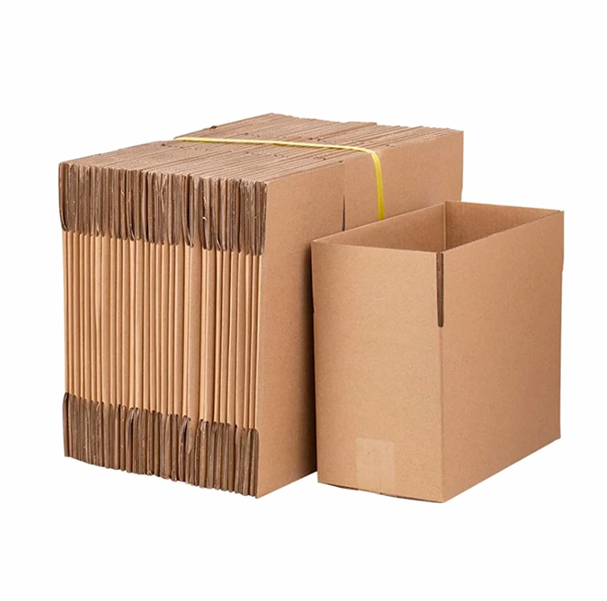 Scatole Cartone Doppia Onda Avana 60x40x40cm Scatoloni Imballaggio Spedizioni Cartoni Trasloco Scatoli in cartone Ondulato Leggere Solide e Resistenti - set da 40 - Made in Italy