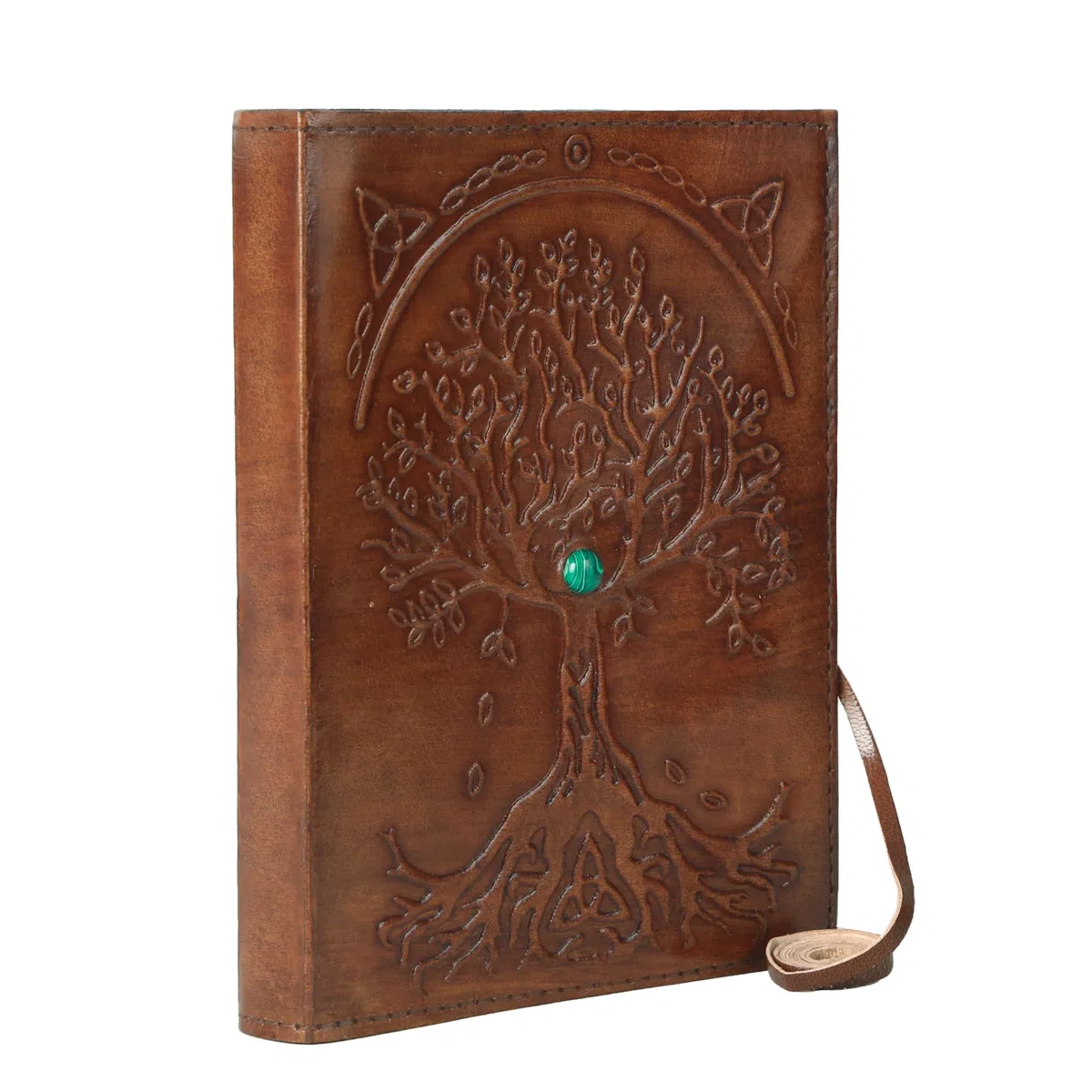 Komal's Passion Leather Diario in pelle, ricaricabile a righe, albero della vita, fatto a mano, da scrittura o taccuino quotidiano rilegato, uomini e donne, ideale come regalo per artisti, schizzi.