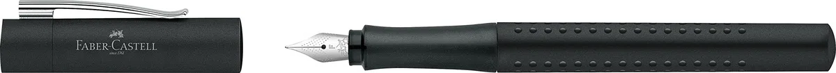 Faber-Castell Stilografica Grip 2011 F Nero