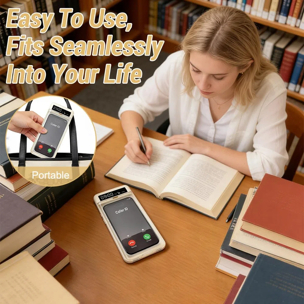 Scatola con Timer di Blocco, SGZIOO Phone Locker Box per Android/iPhone(Max 6,7 Pollici), Prevenire la Dipendenza per Bambini, Studenti e Adulti