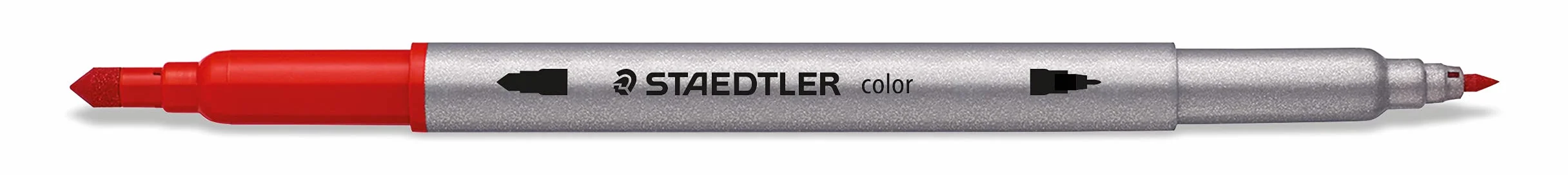 Staedtler - Set 72 Pennarelli Doppia Punta Sintetica Resistente e Precisa, Pennarelli Punta Grossa e Punta Fine per Tratti Sottili e Larghi, Brush Pen Pennarelli ad Acqua, Cancelleria Scuola e Ufficio