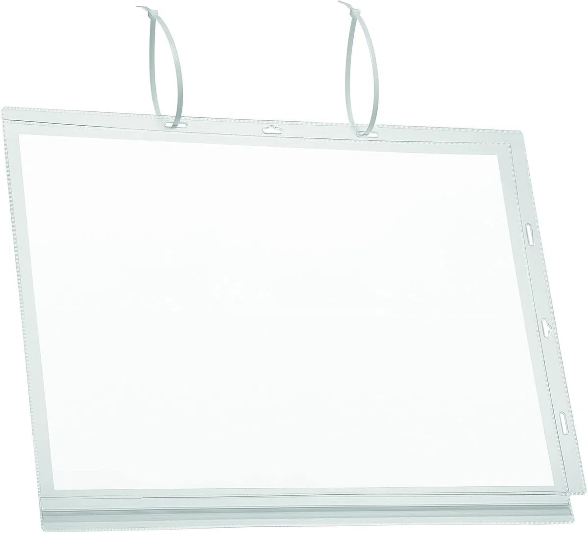 Durable 502819 - Buste Impermeabili con Fascette f.to A3, Busta 5 Pezzi, Trasparente