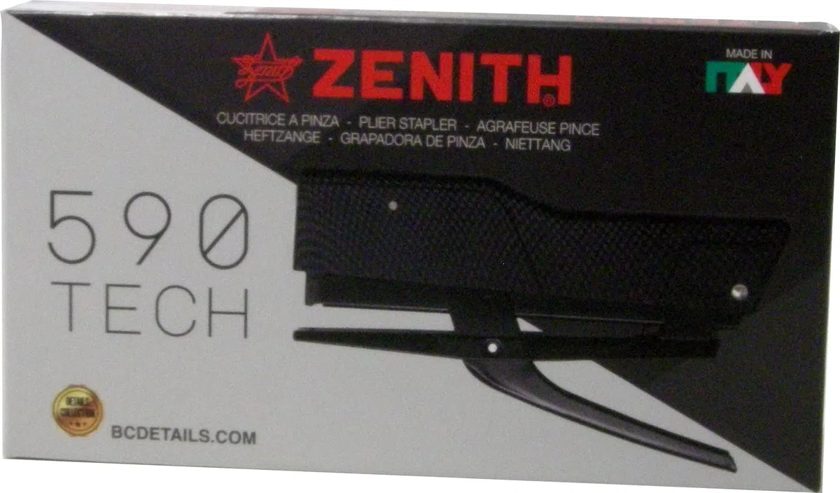 Cucitrice ZENITH art. 590 TECH colore black carbon