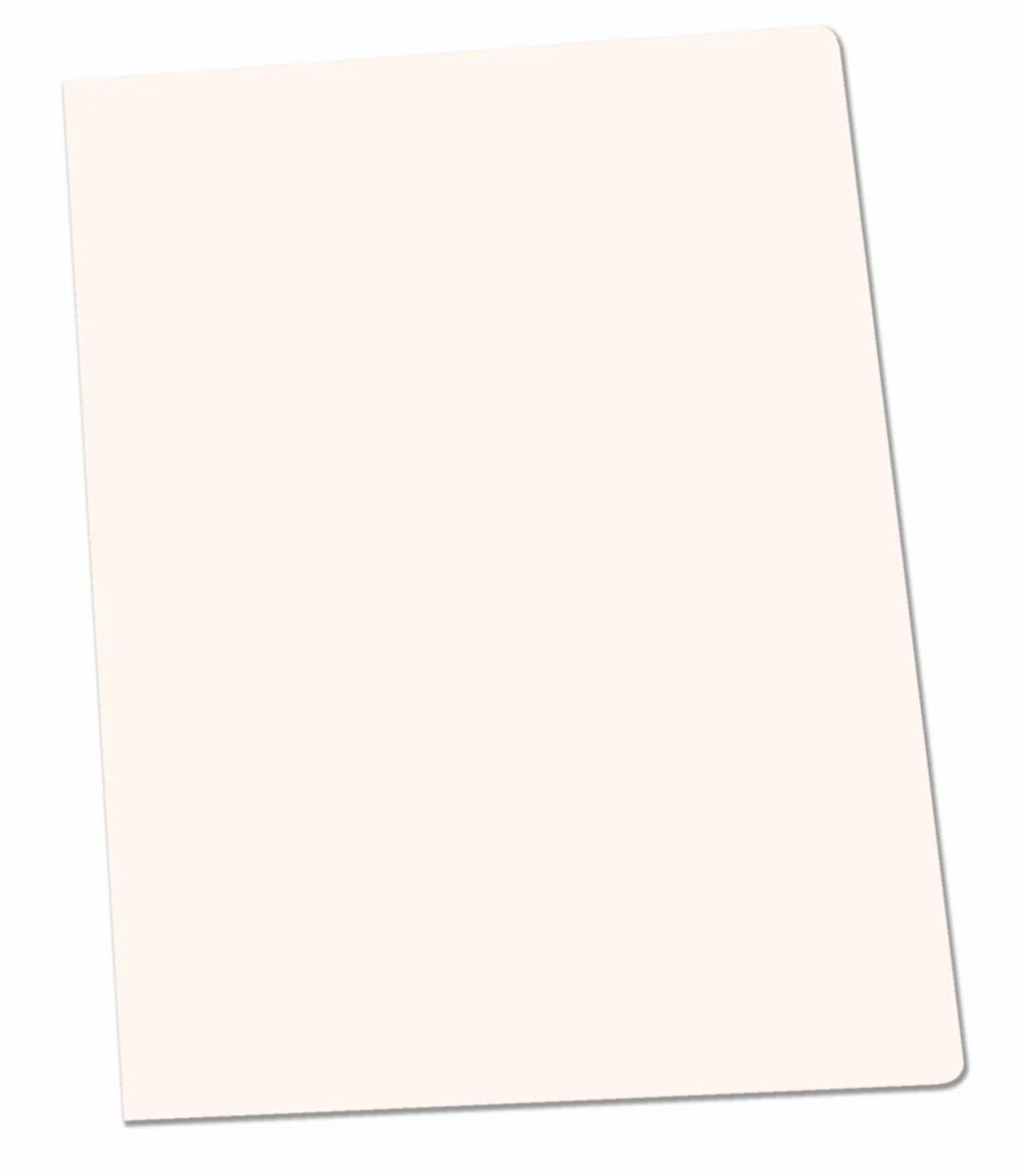 Elba Gio – Confezione da 50 cartelline semplici, formato A4, colore: bianco