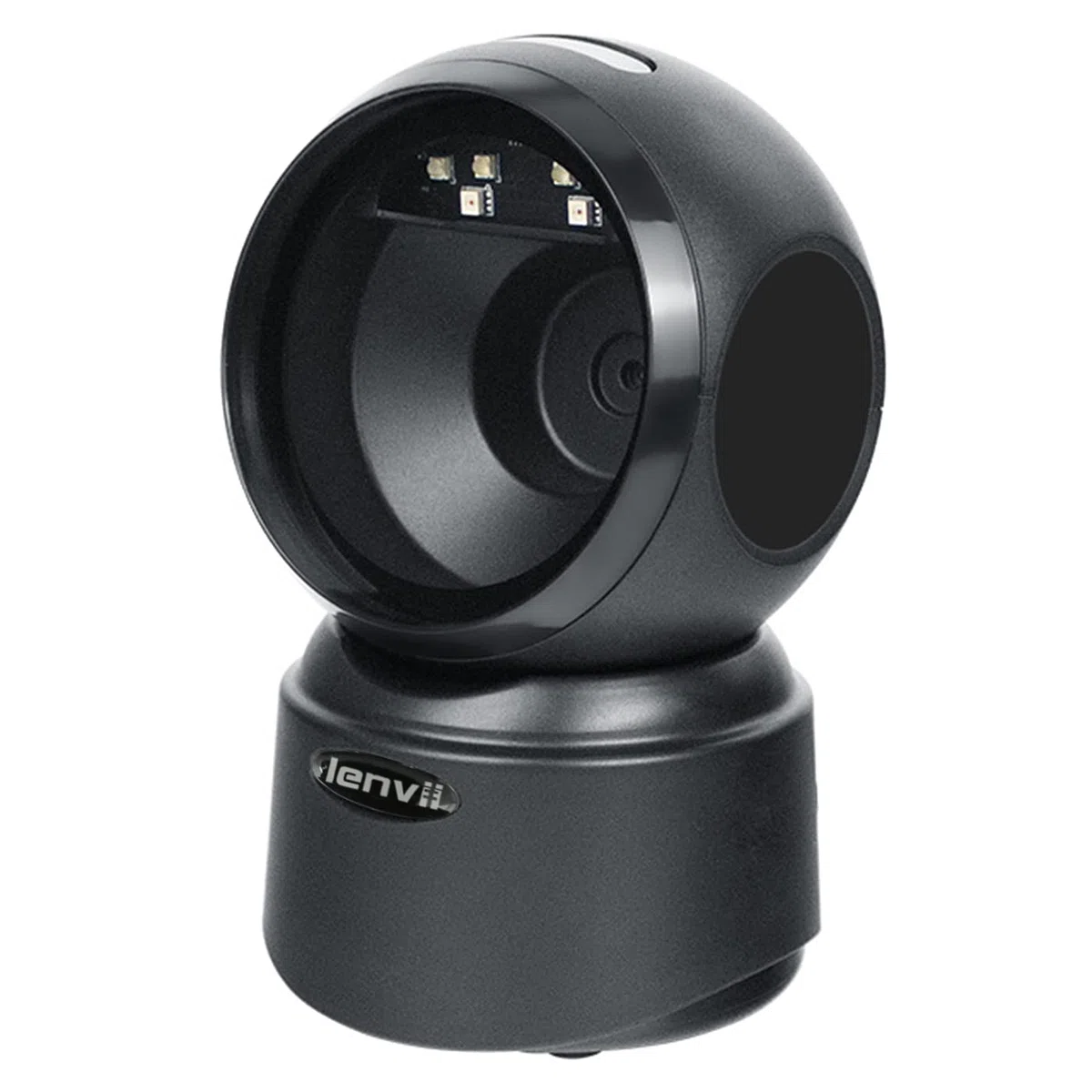 LENVII 1D 2D QR Desktop Lettore di Codici a Barre Omnidirezionale Barcode Scanner vivavoce USB Wired barcode reader Computer Screen Scan per Magazzino Supermercato Negozio Sistema POS Libreria