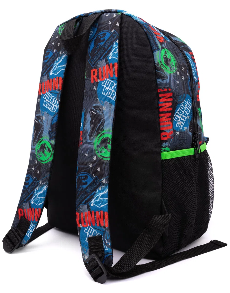 Jurassic World Backpack Set Bambini 4 Pezzi Scolastica Scatola Di Pranzo