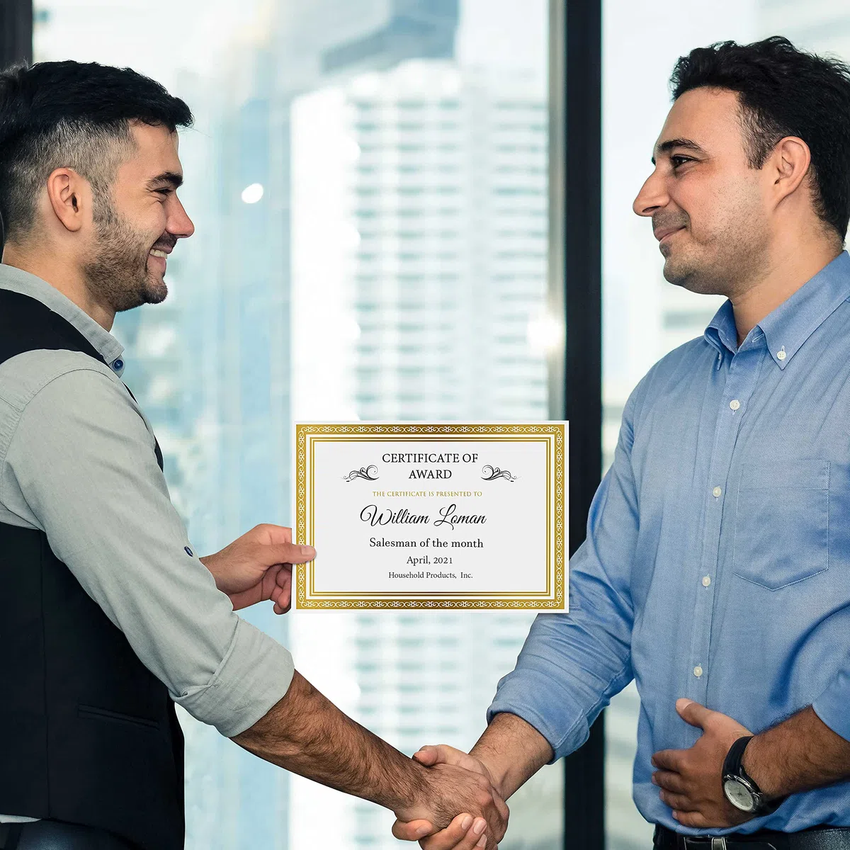 Belle Vous Carta per Diplomi e Certificati Bianca (50pz) - Carta Pergamena A4 per Stampanti con Bordo in Lamina d’Oro - Fogli di Carta Pergamena per Stampante Laserjet per Lavoro, Laurea e Diplomi