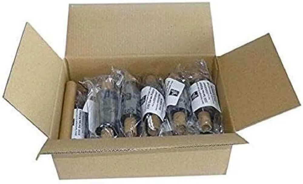 Zebra 02300GS06407 - Nastro per stampante, A matrice di punti (TLP284x / 384x / 274x / 264x, T402, R402, R-2844Z, Trasferimento termico, Nero, 64 mm x 74 m, Confezione da 12