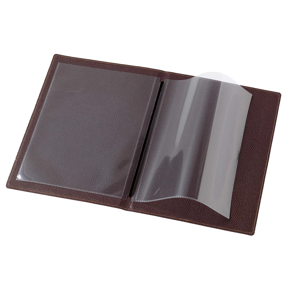 SECURIT - Set da 10 Inserti per Porta Menu - per caffè, Ristoranti, Bar - Formato A5 - Trasparente (Confezione da 5)