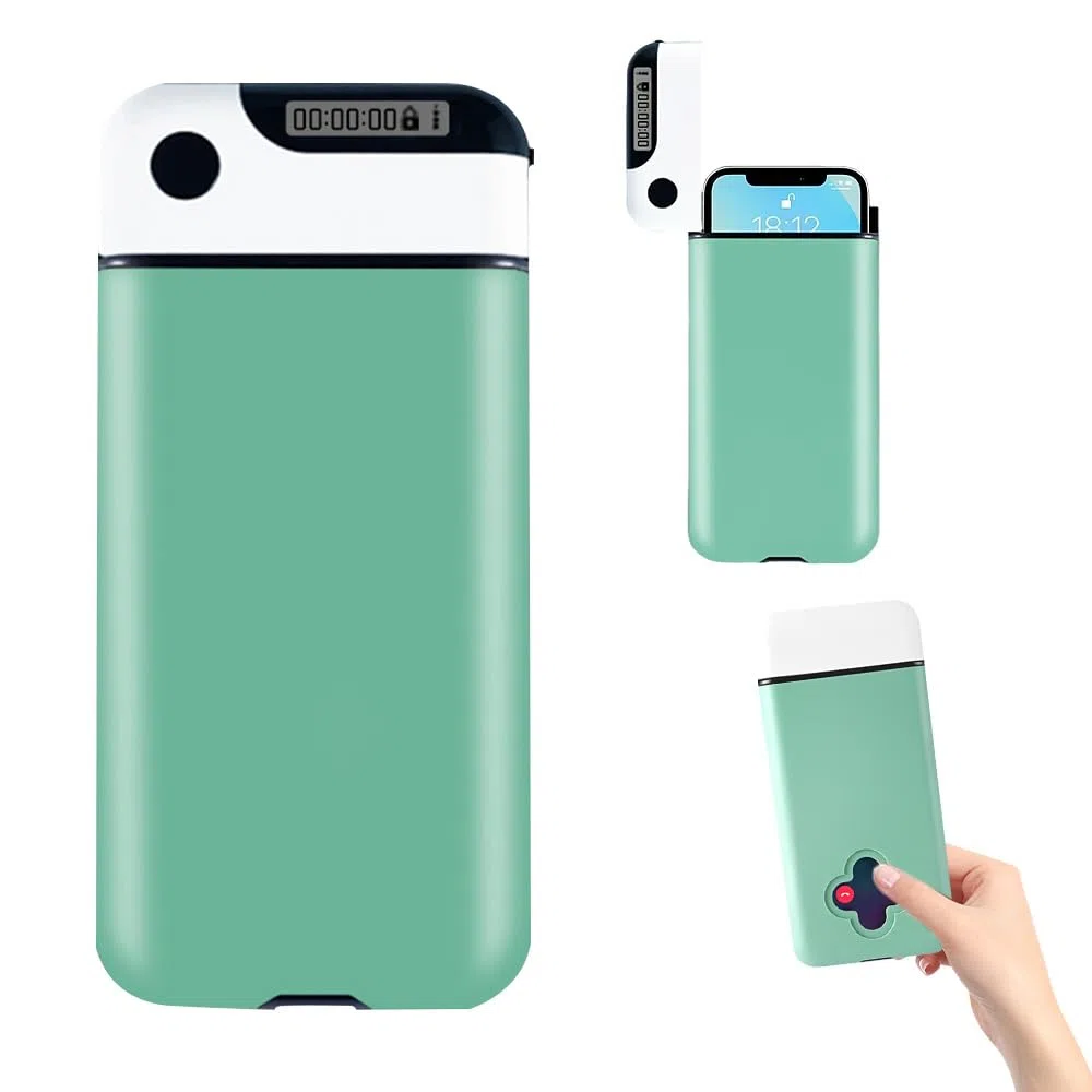Scatola di blocco del telefono con timer, scatola di blocco temporizzata di autocontrollo con timer, scatola di blocco della prigione del telefono per iPhone/Android, scatole di blocco del