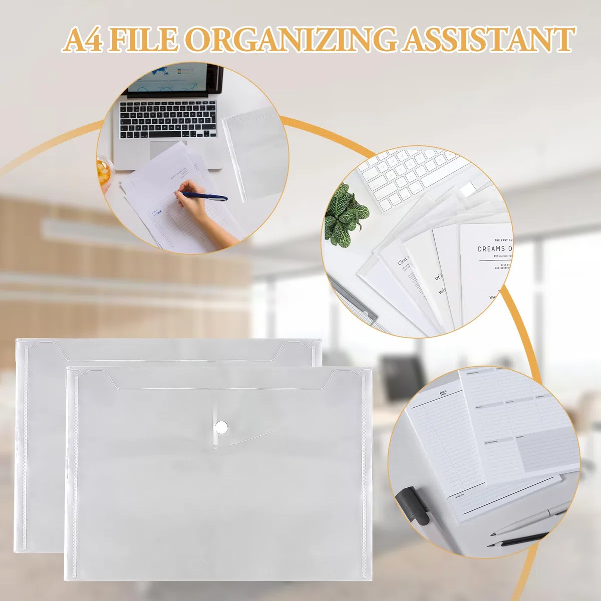 2 pezzi Divisori per Mensole in Plastica, Portariviste con 4 scomparti, Organizzatore di Borse per Armadio,Guardaroba Trasparente Divisori per Essere Utilizzato Come Armadio, Libreria, Cucina Bagno