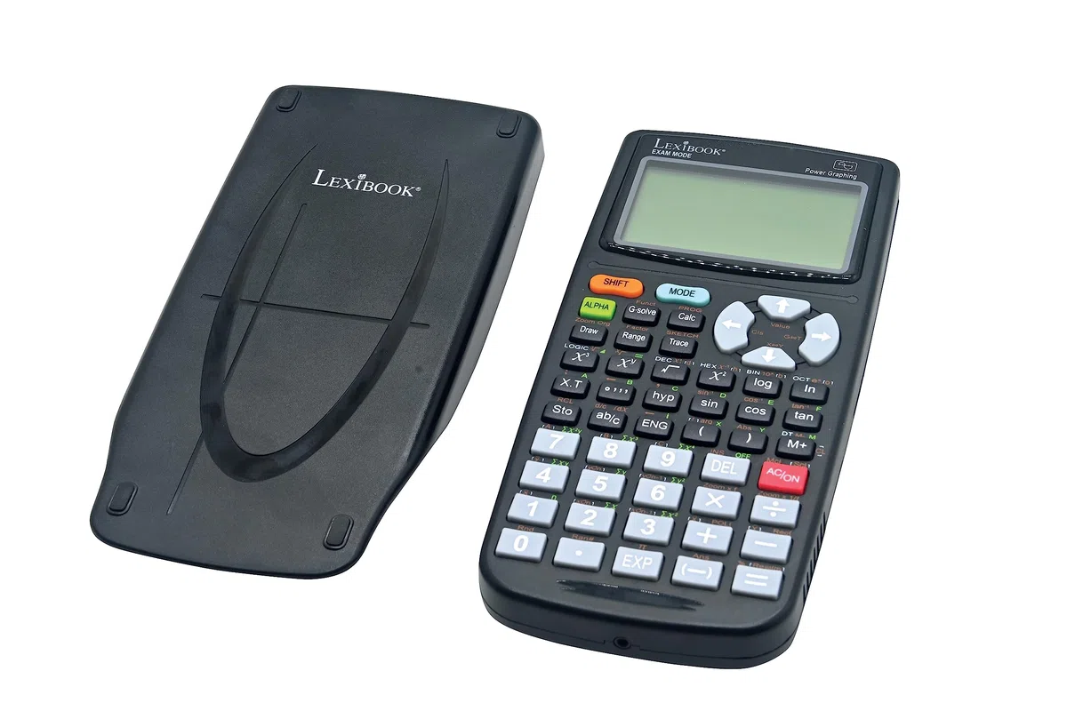 Lexibook, Calcolatrice grafica, schermo grande, modalità esame integrata, nero, GC3001