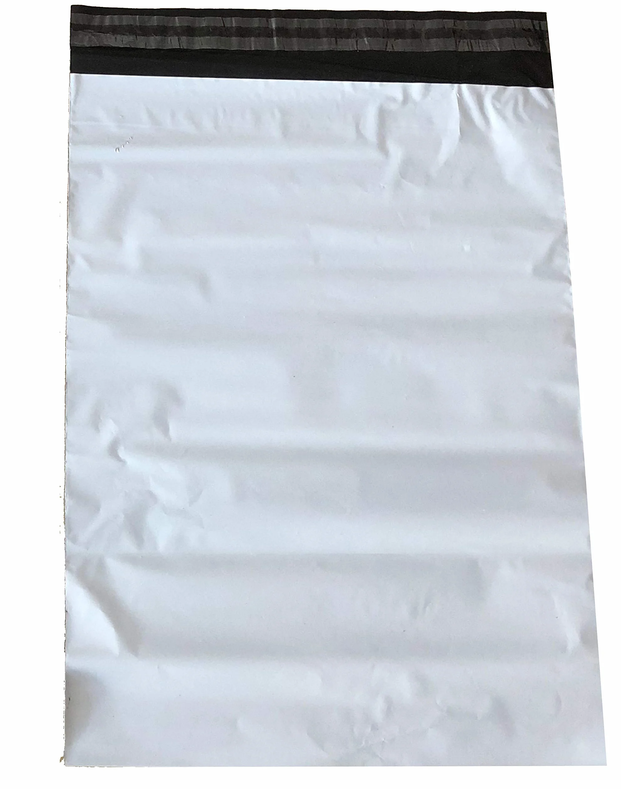 100 sacchetti per spedizione, in plastica, 60 x 80 cm, extra grandi, extra spessi, colore bianco.