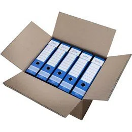 Kit Scatole Trasloco 15 Pezzi cm 45x36x30 – Cartone Doppia Onda Colore Avana Resistenti + 1 Nastro Adesivo Fragile Omaggio – Ideali per Faldoni