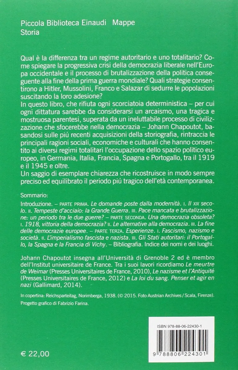 Controllare e distruggere. Fascismo, nazismo e regimi autoritari in Europa (1918-1945)