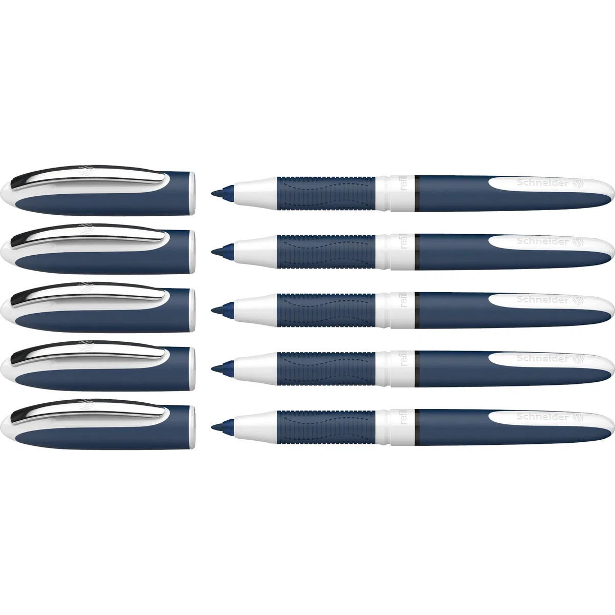 Penne roller ricaricabile One Change - 5 pezzi
