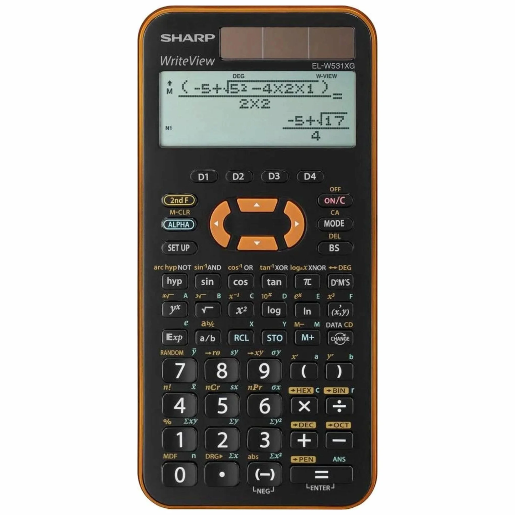 Sharp EL W531XG Orange