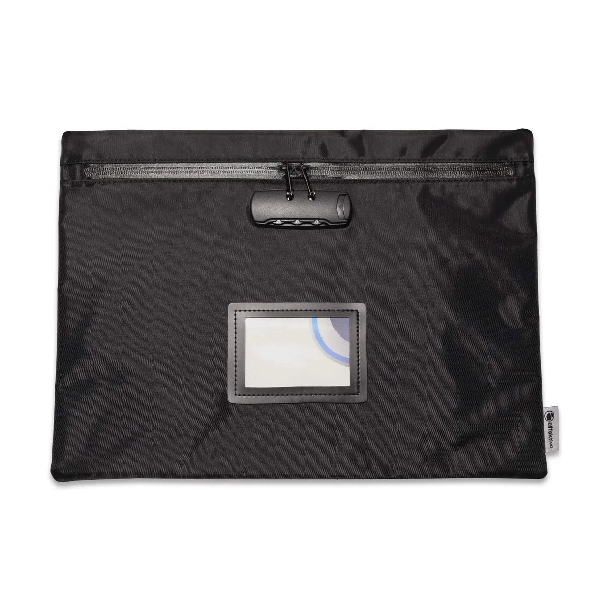 Borsa portadocumenti a pendolo con lucchetto a combinazione e cerniera fino a A4
