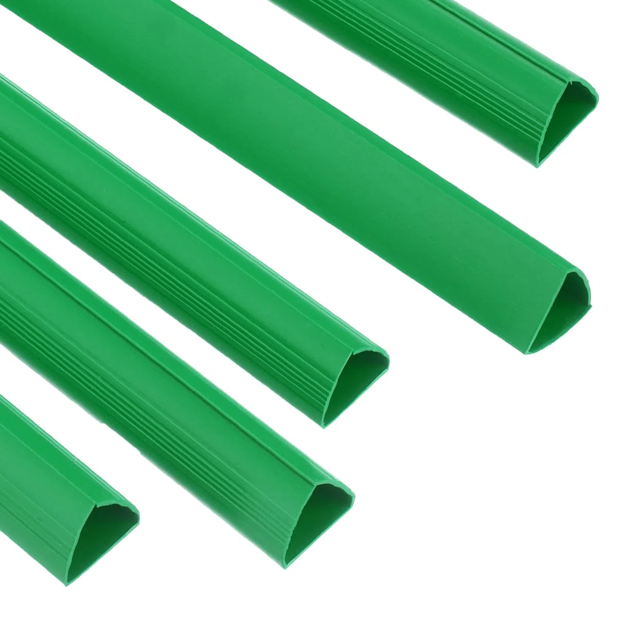 PATIKIL 10pz Barre Rilegatura, 25mm Dorsi Plastici Rilegatura 220 Fogli Capacità Raccoglitore Rapporto Formato A4 Raccoglitore Presentazione Triangolare per Copertina Rapporto, Verde