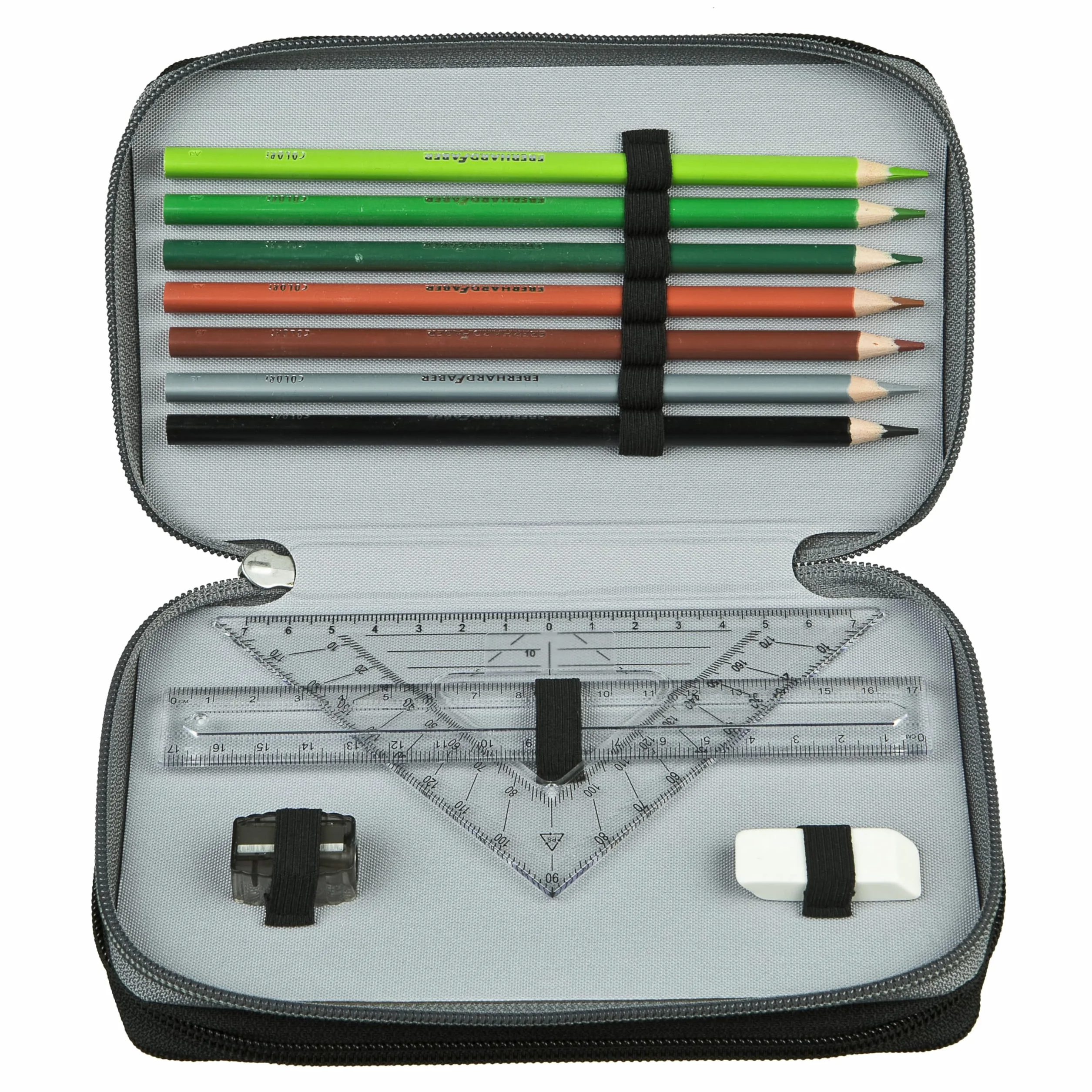 Scooli - Tripledecker Star Wars - Estuche escolar con bolígrafos y accesorios de Ideal para la escuela, El Tiempo Libre y para llevar - a partir de 6 Años