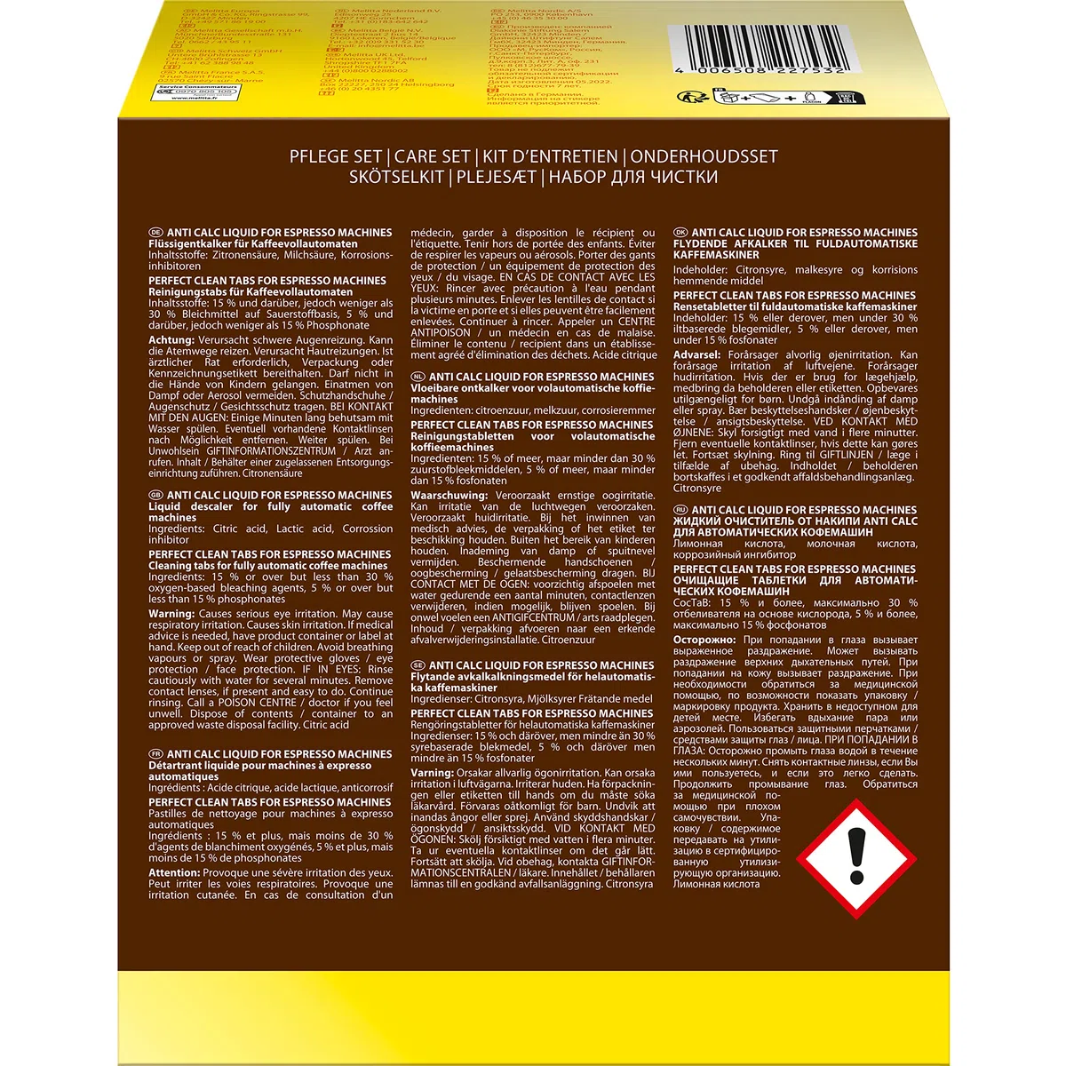 Kit di pulizia - Perfect Clean - Exprero Machines