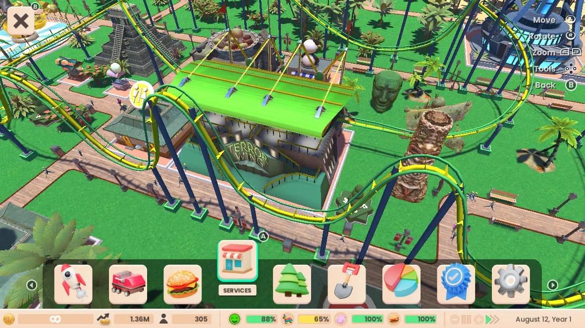 Rollercoaster: Tycoon Adventures - Deluxe (PS4)