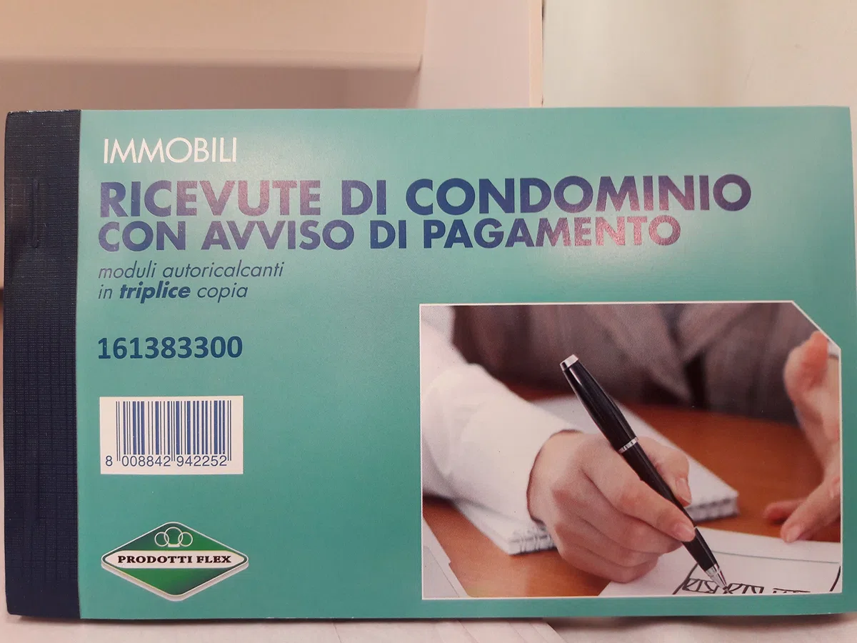 20 BLOCCHI RICEVUTE DI CONDOMINIO CO AVVISO DI PAGAMENTO MODULI AUTORICALCANTI IN TRIPLICE COPIA