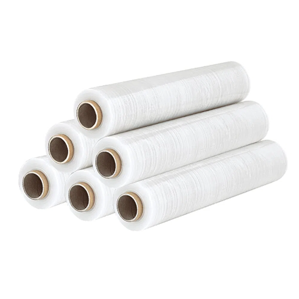 Propac Z-ESTECO Film Estensibile Manuale Trasparente, 200 m x 45 cm, Set di 6 Pz