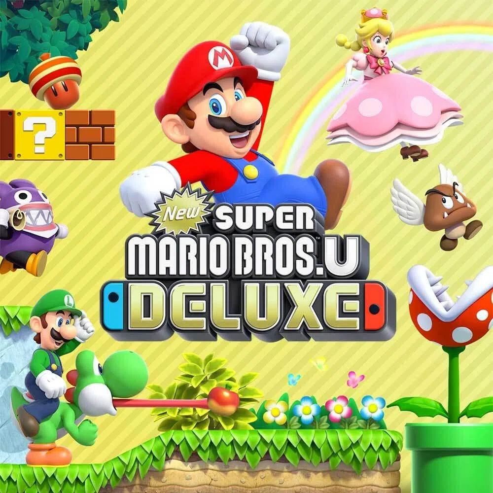 Nintendo New Super Mario Bros. U Deluxe Standard Allemand, Anglais, Chinois simplifié, Coréen, Espagnol, Français, It