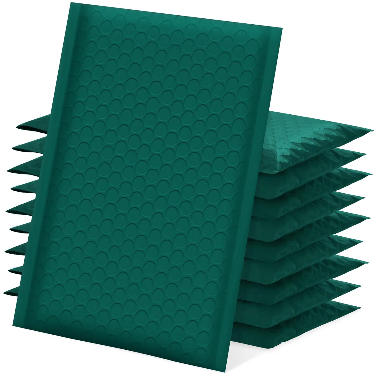 UCGOU Bubble Mailers 4x8 Inch Green 100 Pack Poly Padded Envelopes Small Business Mailing Packages Opaque Self Seal Boutique Shipping Bags Bubble Mailer